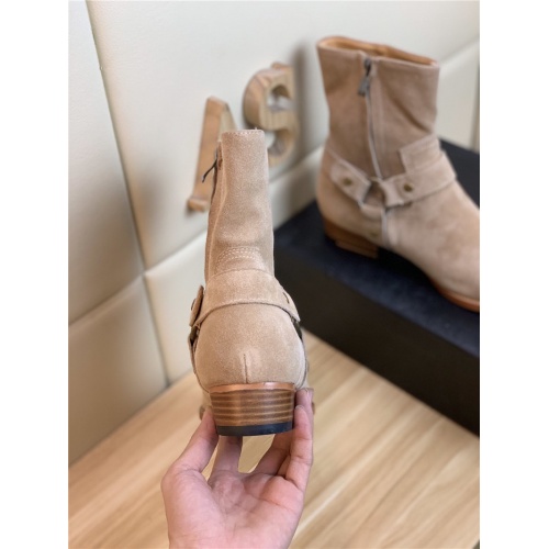 Replica Yves Saint Laurent Boots For Men #900579 $105.00 USD for Wholesale