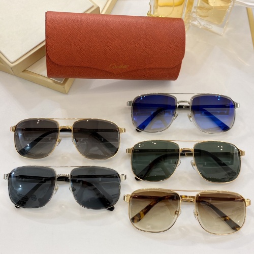 Replica Cartier AAA Quality Sunglassess #900649 $45.00 USD for Wholesale