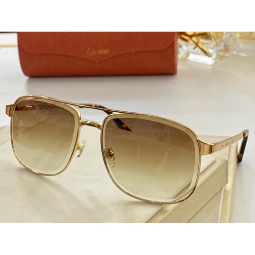Cartier AAA Quality Sunglassess #900652 $45.00 USD, Wholesale Replica Cartier AAA Quality Sunglassess