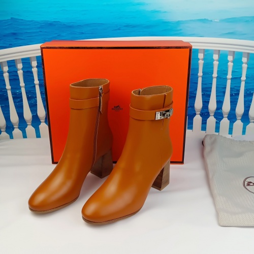 Hermes Boots For Women #900964 $115.00 USD, Wholesale Replica Hermes Boots