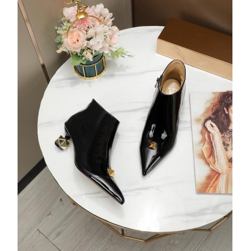 Replica Valentino Boots For Women #901061 $96.00 USD for Wholesale