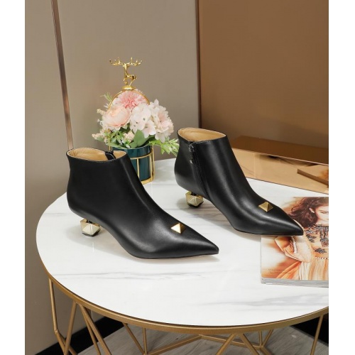 Replica Valentino Boots For Women #901062 $96.00 USD for Wholesale