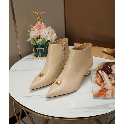 Replica Valentino Boots For Women #901063 $96.00 USD for Wholesale