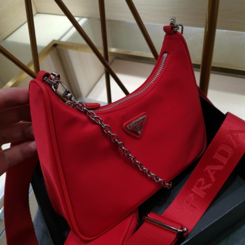 Replica Prada AAA Quality Messeger Bags For Women #901165 $56.00 USD for Wholesale