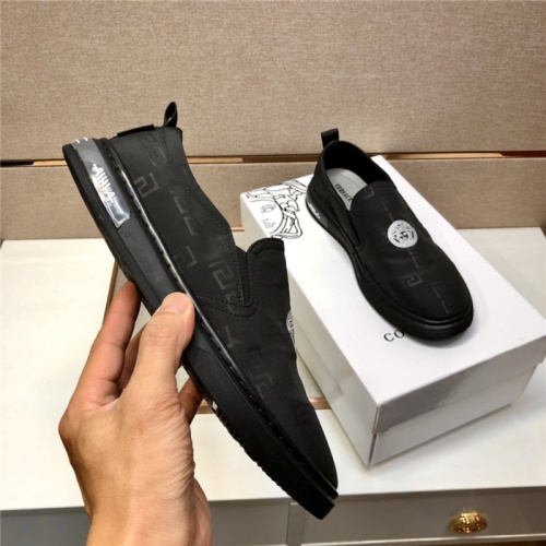 Replica Versace Casual Shoes For Men #901250 $72.00 USD for Wholesale