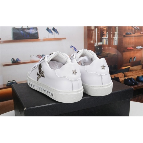 Replica Philipp Plein PP Casual Shoes For Men #901253 $76.00 USD for Wholesale