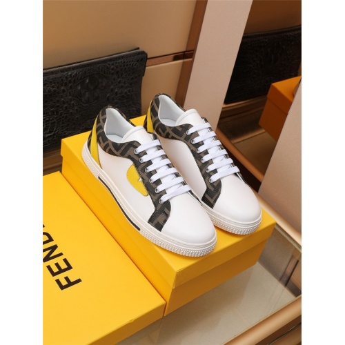 Replica Fendi Casual Shoes For Men #901279 $80.00 USD for Wholesale