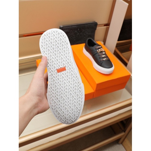 Replica Hermes Casual Shoes For Men #901286 $80.00 USD for Wholesale
