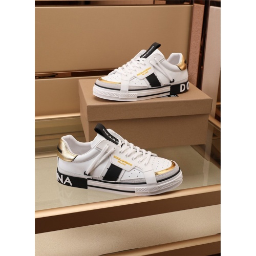 Replica Dolce & Gabbana D&G Casual Shoes For Men #901291 $96.00 USD for Wholesale