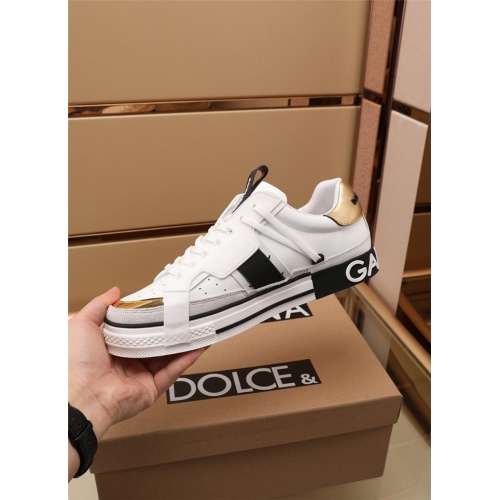 Replica Dolce & Gabbana D&G Casual Shoes For Men #901291 $96.00 USD for Wholesale