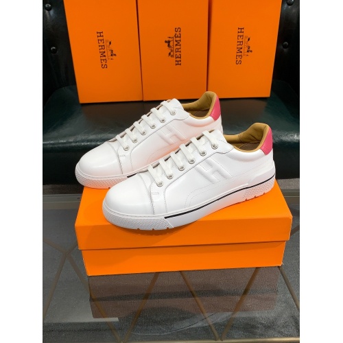 Replica Hermes Casual Shoes For Men #901338 $72.00 USD for Wholesale
