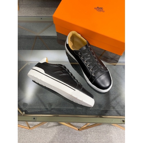 Replica Hermes Casual Shoes For Men #901339 $72.00 USD for Wholesale