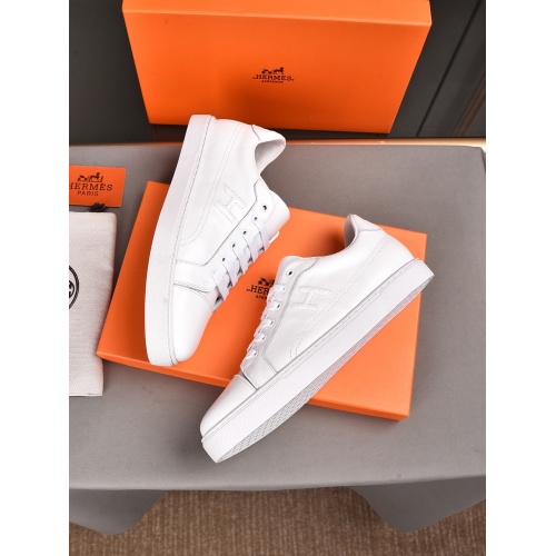 Replica Hermes Casual Shoes For Men #901341 $72.00 USD for Wholesale