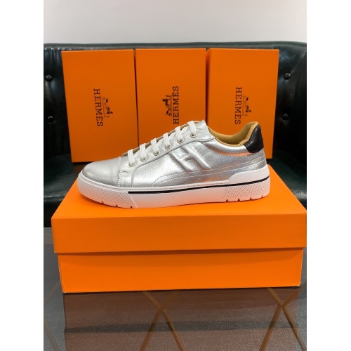 Replica Hermes Casual Shoes For Men #901342 $72.00 USD for Wholesale