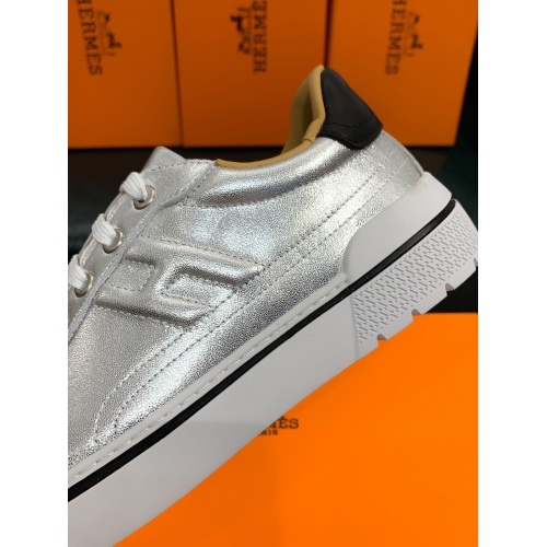 Replica Hermes Casual Shoes For Men #901342 $72.00 USD for Wholesale