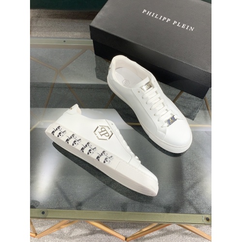 Replica Philipp Plein PP Casual Shoes For Men #901356 $76.00 USD for Wholesale