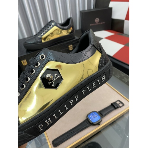 Replica Philipp Plein PP Casual Shoes For Men #901357 $76.00 USD for Wholesale
