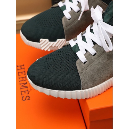 Replica Hermes Casual Shoes For Men #901890 $82.00 USD for Wholesale