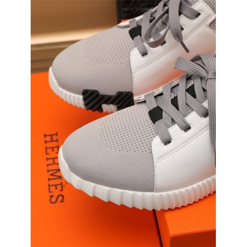 Replica Hermes Casual Shoes For Men #901891 $82.00 USD for Wholesale