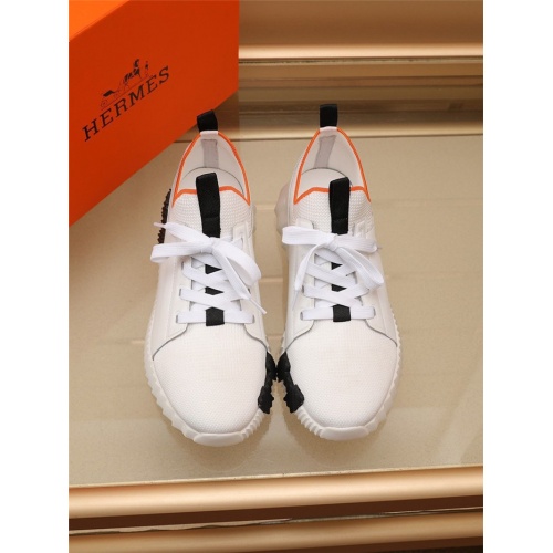 Replica Hermes Casual Shoes For Men #901893 $82.00 USD for Wholesale