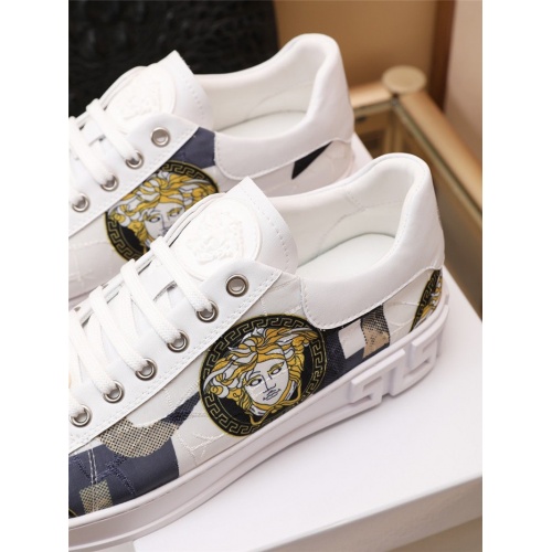 Replica Versace Casual Shoes For Men #901908 $80.00 USD for Wholesale