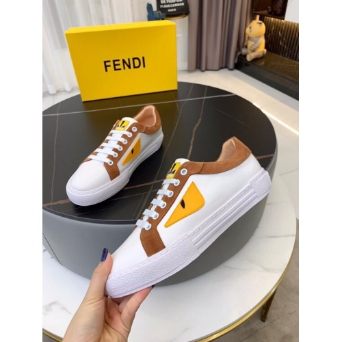 Replica Fendi Casual Shoes For Men #902038 $72.00 USD for Wholesale