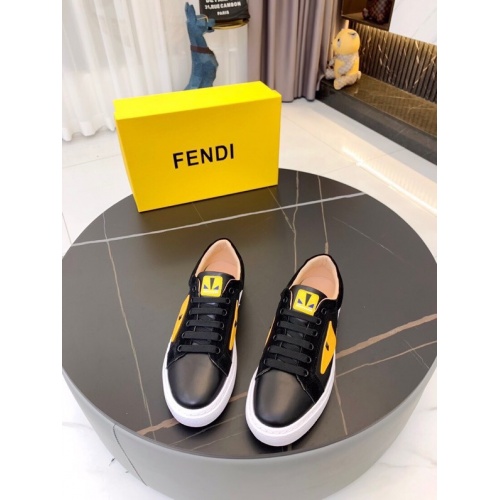 Replica Fendi Casual Shoes For Men #902040 $72.00 USD for Wholesale