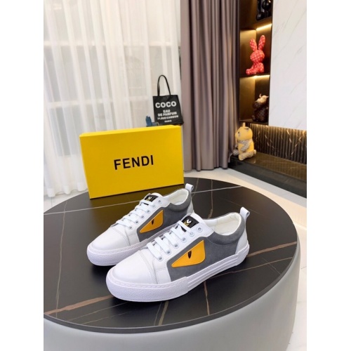 Replica Fendi Casual Shoes For Men #902041 $68.00 USD for Wholesale