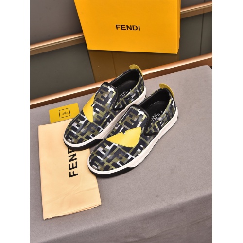 Fendi Casual Shoes For Men #902053 $68.00 USD, Wholesale Replica Fendi Casual Shoes