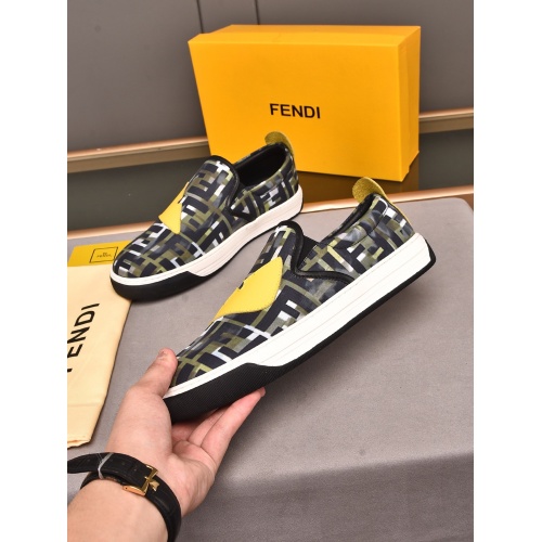 Replica Fendi Casual Shoes For Men #902053 $68.00 USD for Wholesale