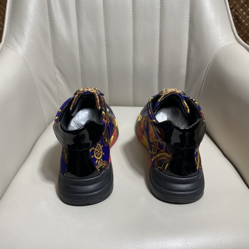 Replica Versace High Tops Shoes For Men #902106 $80.00 USD for Wholesale