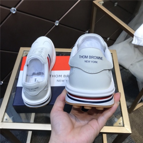 Replica Thom Browne TB Casual Shoes For Men #902452 $88.00 USD for Wholesale