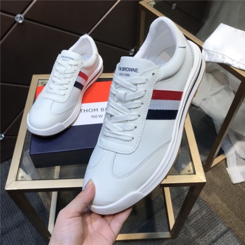 Replica Thom Browne TB Casual Shoes For Men #902452 $88.00 USD for Wholesale