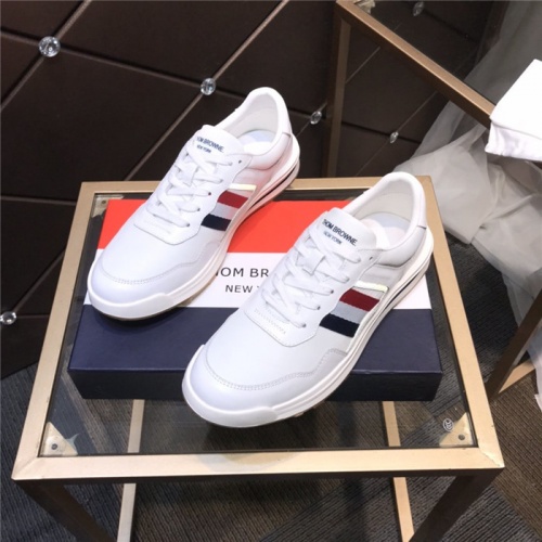 Replica Thom Browne TB Casual Shoes For Men #902453 $88.00 USD for Wholesale