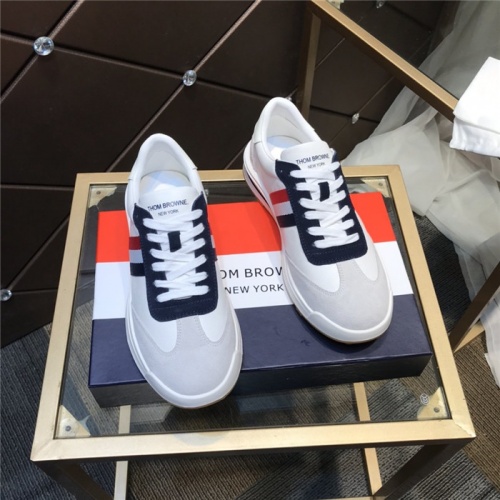 Replica Thom Browne TB Casual Shoes For Men #902454 $88.00 USD for Wholesale
