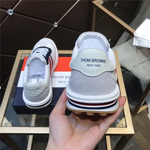 Replica Thom Browne TB Casual Shoes For Men #902454 $88.00 USD for Wholesale