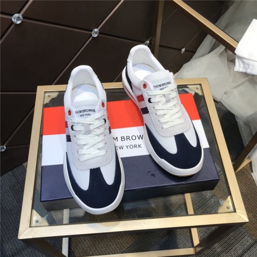 Replica Thom Browne TB Casual Shoes For Men #902455 $88.00 USD for Wholesale