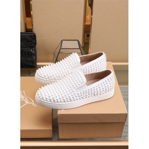 Replica Christian Louboutin Casual Shoes For Men #902473 $98.00 USD for Wholesale