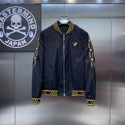 Versace Jackets Long Sleeved For Men #902607 $52.00 USD, Wholesale Replica Versace Jackets