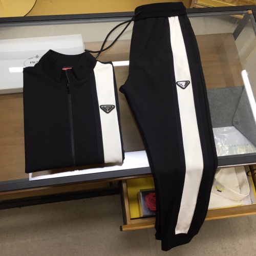 Prada Tracksuits Long Sleeved For Men #902646 $118.00 USD, Wholesale Replica Prada Tracksuits