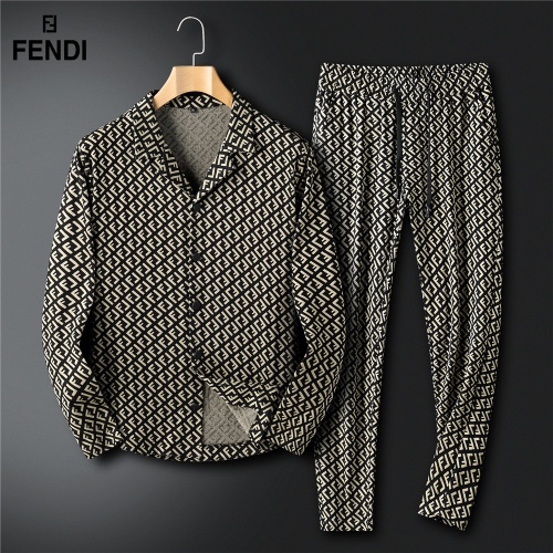 Fendi Tracksuits Long Sleeved For Men #902654 $96.00 USD, Wholesale Replica Fendi Tracksuits