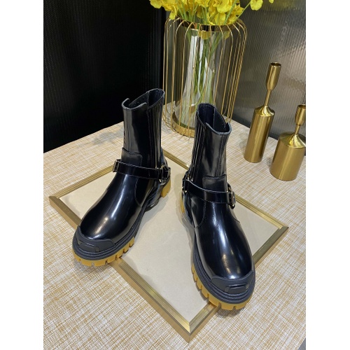Replica Dolce & Gabbana D&G Boots For Women #902743 $130.00 USD for Wholesale