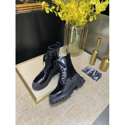 Replica Dolce & Gabbana D&G Boots For Men #902760 $130.00 USD for Wholesale