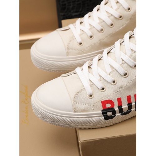 Replica Burberry High Tops Shoes For Men #903290 $85.00 USD for Wholesale