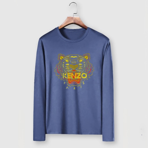 Kenzo T-Shirts Long Sleeved For Men #903396 $29.00 USD, Wholesale Replica Kenzo T-Shirts