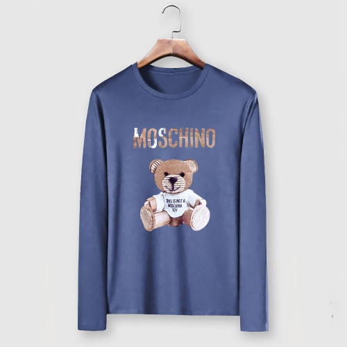 Moschino T-Shirts Long Sleeved For Men #903411 $29.00 USD, Wholesale Replica Moschino T-Shirts