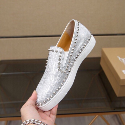 Replica Christian Louboutin Casual Shoes For Men #903448 $80.00 USD for Wholesale