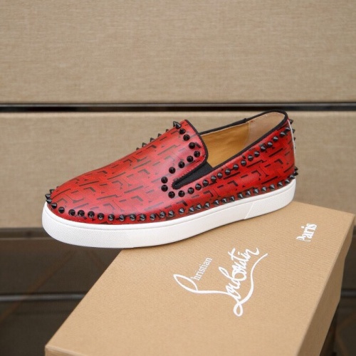 Replica Christian Louboutin Casual Shoes For Men #903450 $80.00 USD for Wholesale