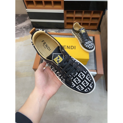 Replica Fendi Casual Shoes For Men #903917 $72.00 USD for Wholesale