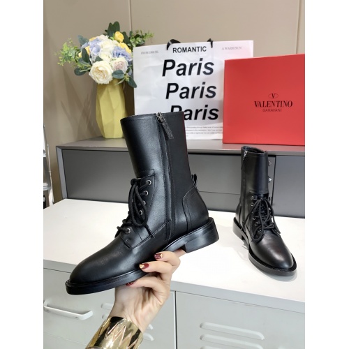 Replica Valentino Boots For Women #903949 $108.00 USD for Wholesale